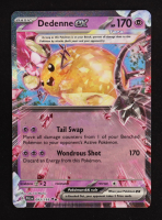 Dedenne ex 2023 Pokemon Paldea Evolved #93 Holo at PristineAuction.com