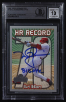Mark McGwire Signed 1999 Topps Opening Day #163 Inscribed "Big Mac" (BGS Encapsulated) at PristineAuction.com