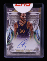 Stephen Curry 2024-25 Topps Inception Grail Chasing Signatures Holo Gold #GCSSCU #24/50 at PristineAuction.com