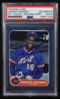 Dwight Gooden Signed 1986 Fleer #81 Inscribed "86 W.S. Champs" (PSA Encapsulated) at PristineAuction.com