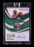 Paul Pierce 2022-23 Immaculate Collection Scorers Club Signatures Green #2 #1/1 at PristineAuction.com