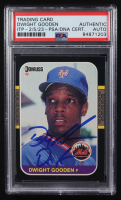 Dwight Gooden Signed 1987 Donruss #199 Inscribed "Dr. K" (PSA Encapsulated) at PristineAuction.com