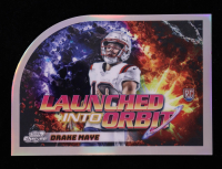 Drake Maye 2024 Topps Cosmic Chrome Launched Into Orbit #LIO8 RC at PristineAuction.com