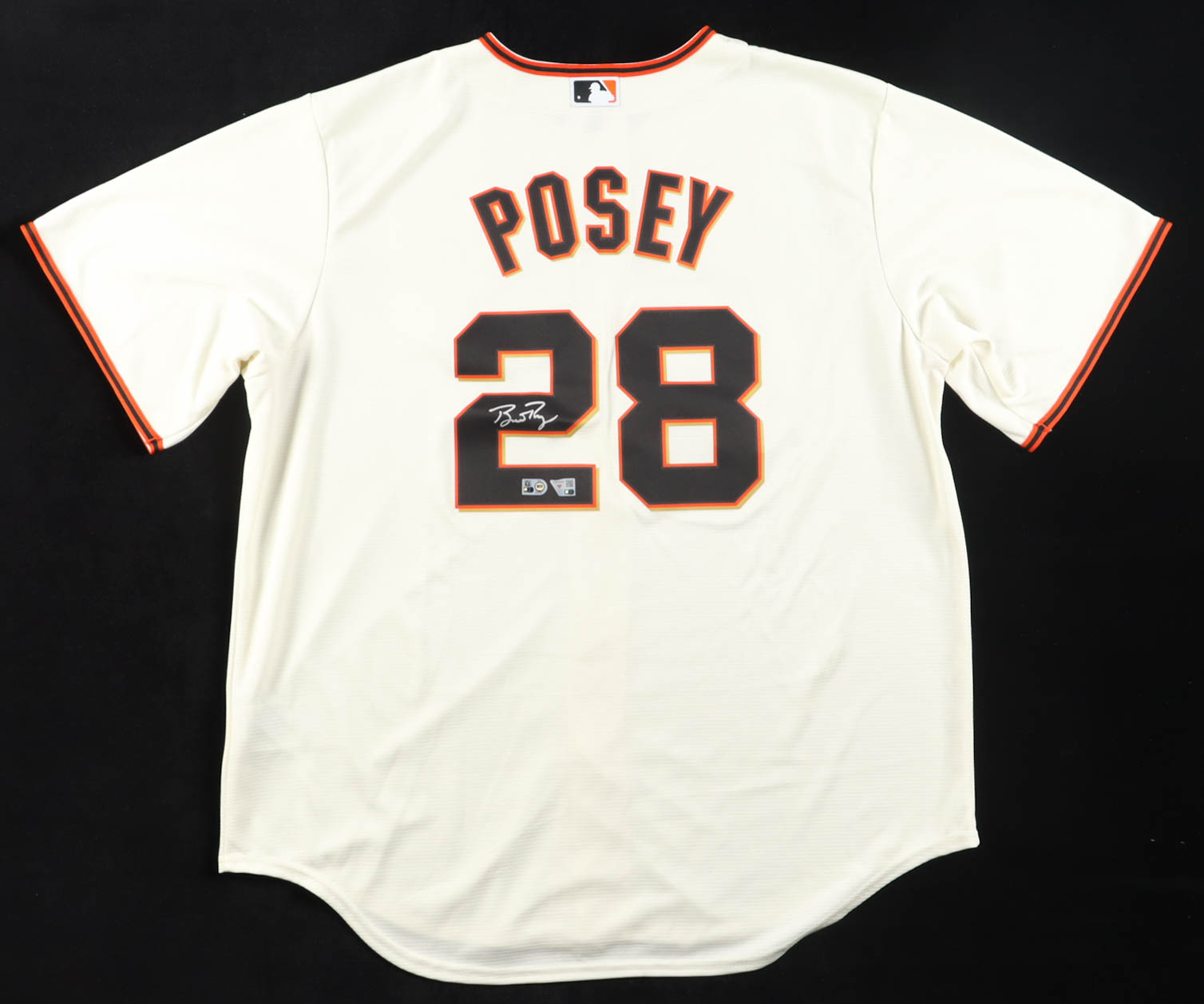 Buster Posey Signed Giants Nike Authentic Jersey (Fanatics & MLB) at PristineAuction.com Buster Posey Signed Giants Nike Authentic Jersey (Fanatics & MLB) at PristineAuction.com