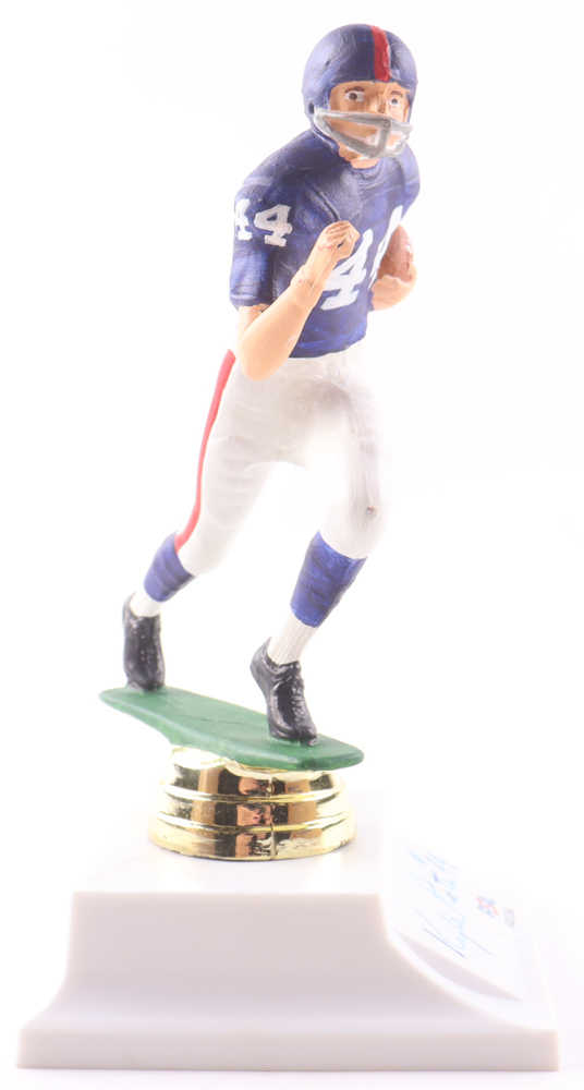 Kyle Rote Signed Giants Cut Display On Vintage Figurine (PSA) at PristineAuction.com Kyle Rote Signed Giants Cut Display On Vintage Figurine (PSA) at PristineAuction.com