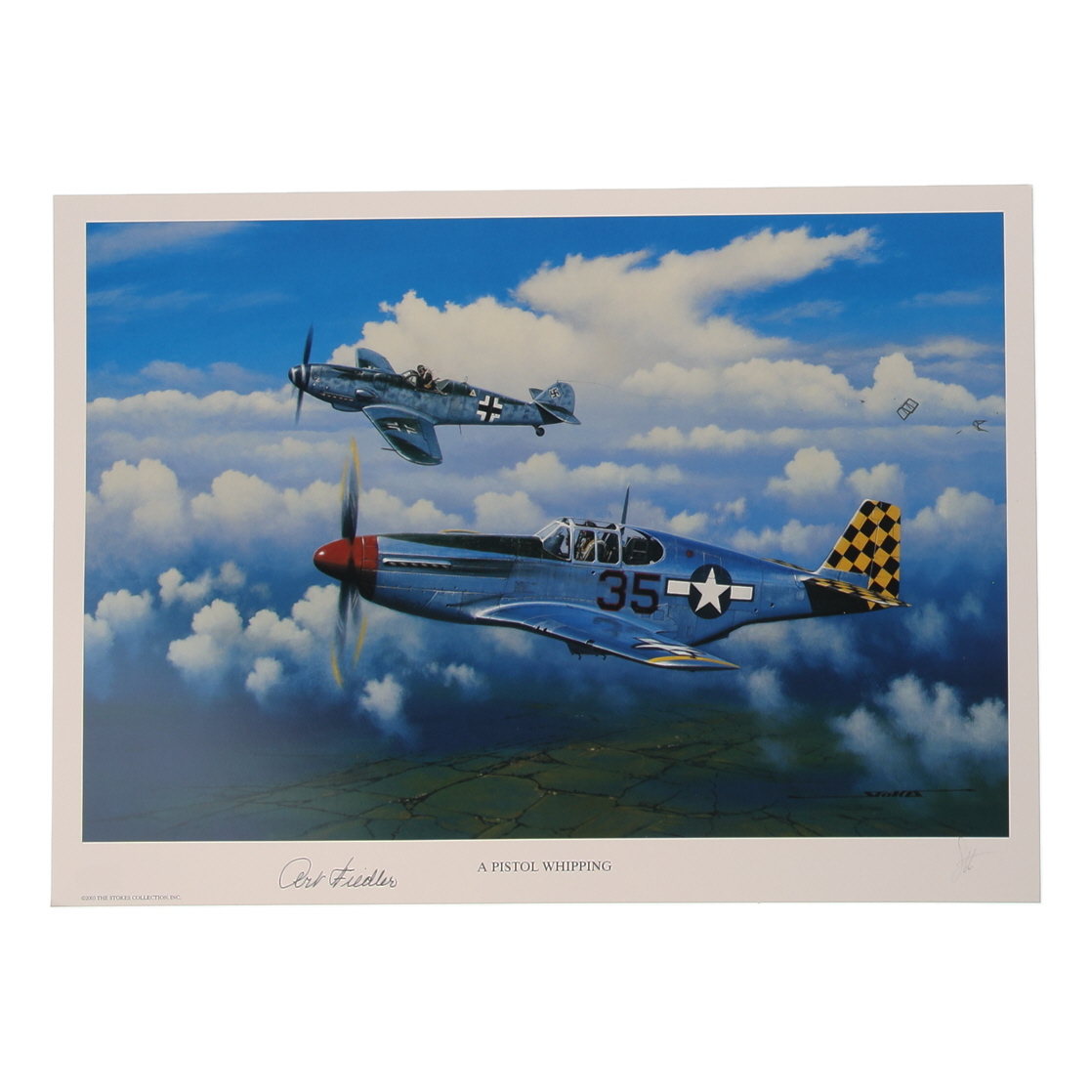 Arthur Fiedler Signed Stan Stokes "A Pistol Whipping" Lithograph (AIV) at PristineAuction.com Arthur Fiedler Signed Stan Stokes "A Pistol Whipping" Lithograph (AIV) at PristineAuction.com