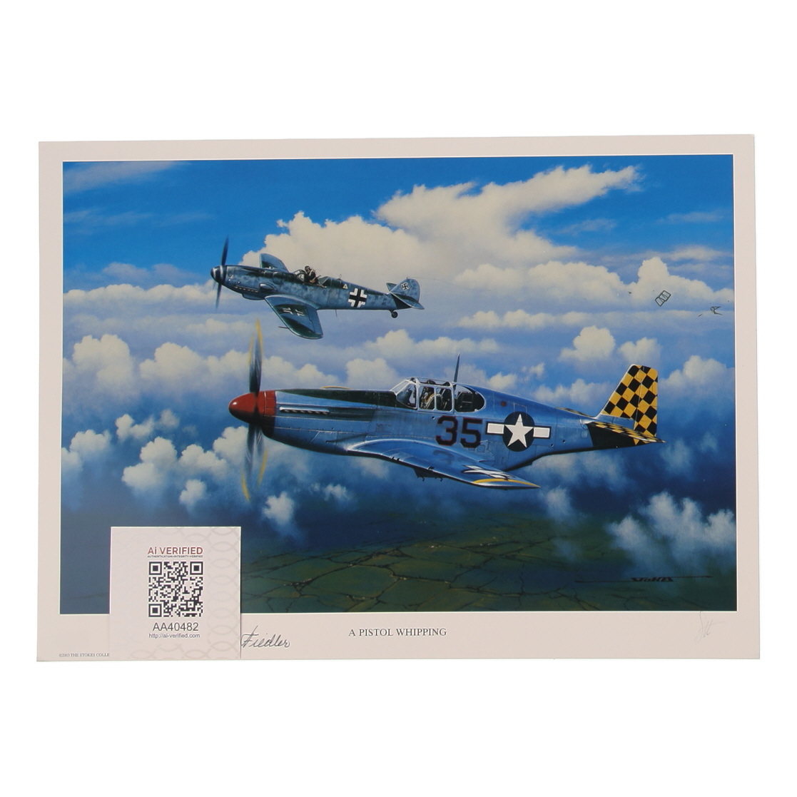 Arthur Fiedler Signed Stan Stokes "A Pistol Whipping" Lithograph (AIV) at PristineAuction.com Arthur Fiedler Signed Stan Stokes "A Pistol Whipping" Lithograph (AIV) at PristineAuction.com