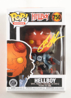 Ron Perlman Signed "Hellboy" #750 Hellboy Funko Pop! Vinyl Figure (JSA) at PristineAuction.com