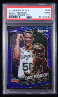 David Robinson 2024-25 Panini Prizm Black Prizms Blue Shimmer FOTL #282 LGD #34/35 (PSA 9) at PristineAuction.com
