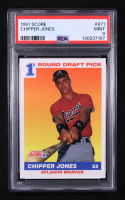 Chipper Jones 1991 Score #671 RC (PSA 9) at PristineAuction.com