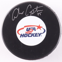 Alex Carpenter Signed Team USA Logo Hockey Puck (Premium Autographs) at PristineAuction.com