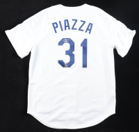 Mike Piazza Signed Dodgers Mitchell & Ness Authentic Jersey (Fanatics & MLB) at PristineAuction.com