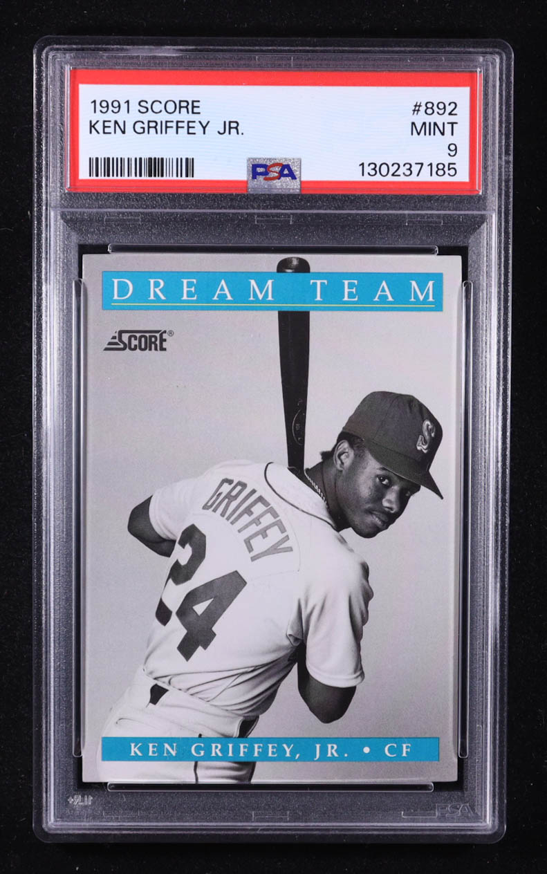 Ken Griffey Jr. 1991 Score #892 DT (PSA 9) at PristineAuction.com Ken Griffey Jr. 1991 Score #892 DT (PSA 9) at PristineAuction.com
