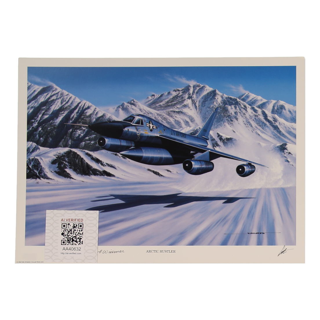 William Dietz & Robert Widmer Signed Stan Stokes "Arctic Hustler" Lithograph (AIV) at PristineAuction.com William Dietz & Robert Widmer Signed Stan Stokes "Arctic Hustler" Lithograph (AIV) at PristineAuction.com