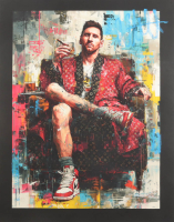 "After The Applause" 2026 19x26 Original Painting on Canvas by Tadas Zaicikas | TedyZet (Zaicikas) at PristineAuction.com