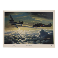 John Cunningham Signed Stan Stokes "Double Trouble" Lithograph (AIV) at PristineAuction.com