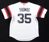 Frank Thomas Signed White Sox Nike Authentic Jersey Inscribed "HOF 2014" (Fanatics & MLB) at PristineAuction.com