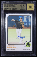 Jackson Merrill 2022 Topps Heritage Minors Real One Autographs #ROAJMl RC (BGS 9.5 | Auto 10) at PristineAuction.com