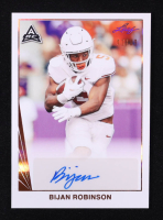 Bijan Robinson 2021 Leaf Draft Autographs Bronze Holofoil #BABR1 #93/99 RC at PristineAuction.com