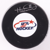 Haley Winn Signed Team USA Logo Hockey Puck (Premium Autographs) at PristineAuction.com