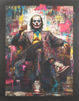 "The Quite Joker" 2026 19x26 Original Painting on Canvas by Tadas Zaicikas | TedyZet (Zaicikas) at PristineAuction.com