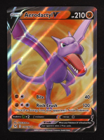 Aerodactyl V 2022 Pokemon Lost Origin #179 Holo at PristineAuction.com
