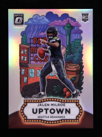 Jalen Milroe 2025 Donruss Optic Uptown #10 RC at PristineAuction.com