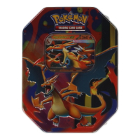 2026 Pokemon TCG Mega Charizard Y ex Tin with (4) Booster Packs at PristineAuction.com
