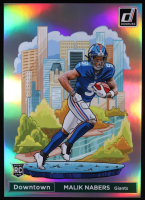 Malik Nabers 2024 Donruss Downtown Oversize #18 RC at PristineAuction.com
