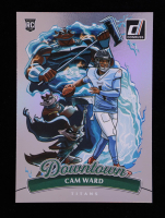 Cam Ward 2025 Donruss Downtown! #12 RC at PristineAuction.com