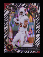 Marvin Harrison Jr. 2024 Select Prizm Zebra Shock #219 RC at PristineAuction.com