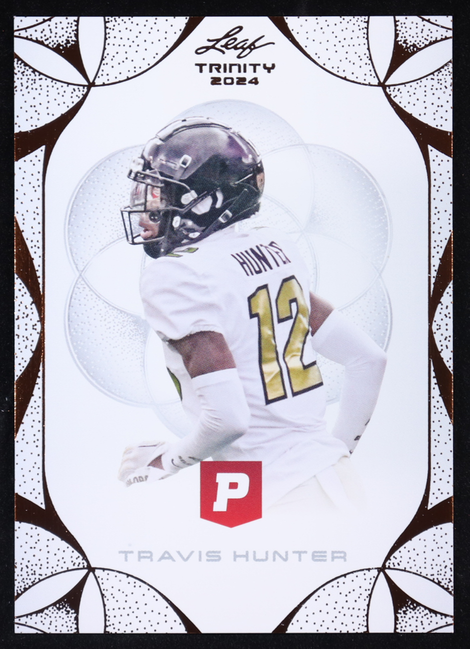 Travis Hunter 2024 Leaf Trinity x Pristine Bronze #93 RC at PristineAuction.com Travis Hunter 2024 Leaf Trinity x Pristine Bronze #93 RC at PristineAuction.com