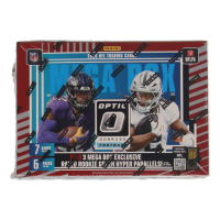 2025 Donruss Optic Football Mega Box with (6) Packs at PristineAuction.com