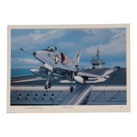 Everett Alvarez Signed Stan Stokes "Fallen Eagle" Lithograph (AIV) at PristineAuction.com