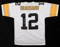 Terry Bradshaw Signed Steelers Mitchell & Ness Authentic Jersey Inscribed "HOF 89" (Beckett) at PristineAuction.com