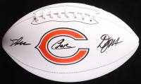 D'Andre Swift, Colston Loveland & D.J. Moore Signed Bears Logo Football (PSA) at PristineAuction.com