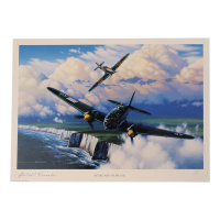 Herbert E. Knaebel Signed Stan Stokes "Hurricane On My Tail" Lithograph (AIV) at PristineAuction.com