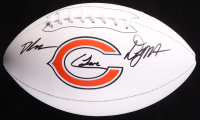 D'Andre Swift, Colston Loveland & D.J. Moore Signed Bears Logo Football (PSA) at PristineAuction.com