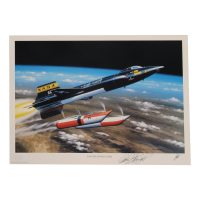 William Knight Signed Stan Stokes "Faster and Higher" Lithograph (AIV) at PristineAuction.com