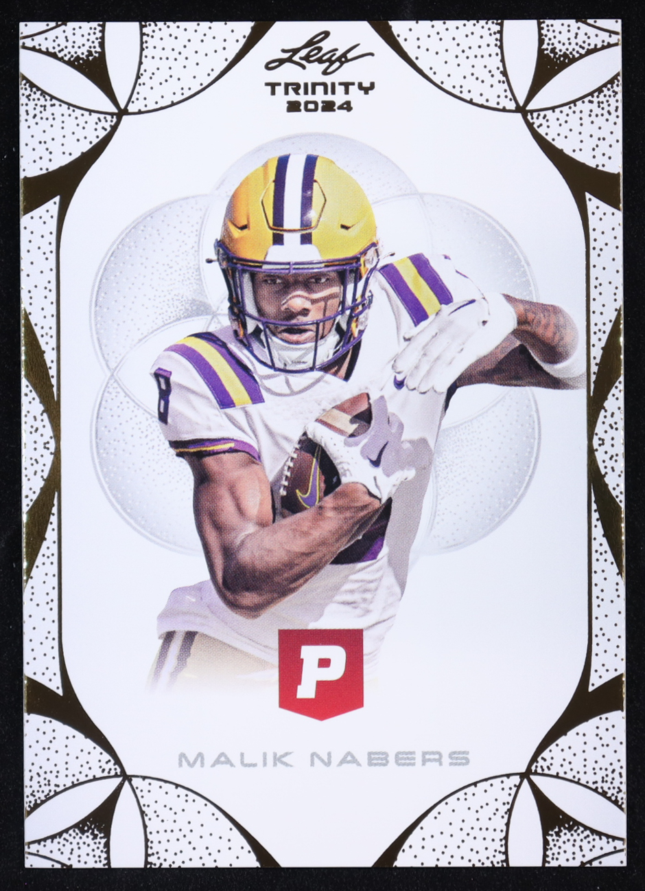 Malik Nabers 2024 Leaf Trinity x Pristine #70 RC at PristineAuction.com Malik Nabers 2024 Leaf Trinity x Pristine #70 RC at PristineAuction.com