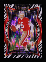 Joe Montana 2024 Select Prizm Zebra Shock #70 at PristineAuction.com