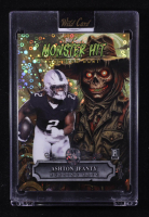 Ashton Jeanty 2025 Wild Card Monster Hit Monster Hunt Cornfield Scarecrow Yellow Donut Circles #MHCSAJ #1/1 RC at PristineAuction.com