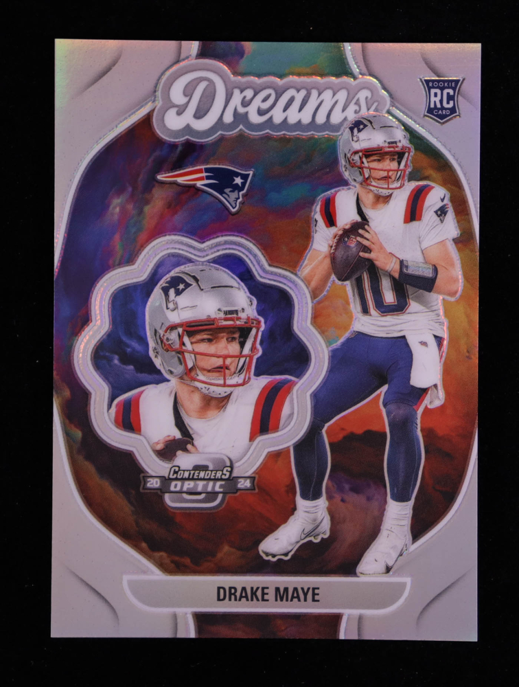 Drake Maye 2024 Panini Contenders Optic Dreams #18 RC