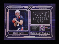 Drake Maye 2024 Zenith Chalk Talk #2 RC at PristineAuction.com