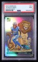 Jahmyr Gibbs 2023 Donruss Downtown #11 RC (PSA 9) at PristineAuction.com
