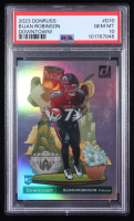 Bijan Robinson 2023 Donruss Downtown #10 RC (PSA 10) at PristineAuction.com