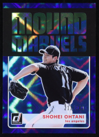 Shohei Ohtani 2018 Panini Donruss Mound Marvels Blue #MM3 RC #211/249 at PristineAuction.com