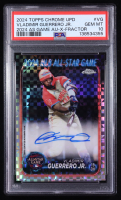 Vladimir Guerrero Jr. 2024 Topps Chrome Update '24 All-Star Game Autographs X-Fractors #ASGCAVG #074/125 (PSA 10) at PristineAuction.com