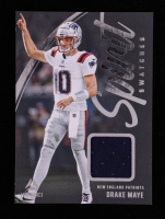 Drake Maye 2025 Panini Luminance Spirit Swatches #15 at PristineAuction.com