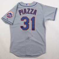Mike Piazza Signed Mets Majestic Authentic Jersey (PSA) at PristineAuction.com
